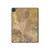 S3240 Yellow Marble Stone Hard Case For iPad Pro 11 (2021,2020,2018, 3rd, 2nd, 1st)