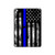 S3244 Thin Blue Line USA Hard Case For iPad Pro 12.9 (2015,2017)