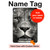 S1352 Lion Face Hard Case For iPad 9.7 (2017,2018), iPad 6, iPad 5