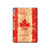 S1603 Canada Flag Old Vintage Hard Case For iPad 9.7 (2017,2018), iPad 6, iPad 5