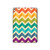 S2362 Rainbow Colorful Shavron Zig Zag Pattern Hard Case For iPad 9.7 (2017,2018), iPad 6, iPad 5