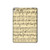 S2504 Vintage Music Sheet Hard Case For iPad 9.7 (2017,2018), iPad 6, iPad 5