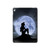 S2668 Mermaid Silhouette Moon Night Hard Case For iPad 9.7 (2017,2018), iPad 6, iPad 5
