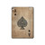 S2928 Vintage Spades Ace Card Hard Case For iPad 9.7 (2017,2018), iPad 6, iPad 5
