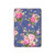 S3265 Vintage Flower Pattern Hard Case For iPad Air 2, iPad 9.7 (2017,2018), iPad 6, iPad 5