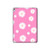 S3500 Pink Floral Pattern Hard Case For iPad 9.7 (2017,2018), iPad 6, iPad 5