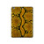 S3365 Yellow Python Skin Graphic Print Hard Case For iPad Pro 10.5, iPad Air (2019, 3rd)