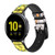 CA0071 Tarot Sun Leather & Silicone Smart Watch Band Strap For Samsung Galaxy Watch, Gear, Active