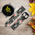 CA0421 Vintage Rose Pattern Leather & Silicone Smart Watch Band Strap For Samsung Galaxy Watch, Gear, Active