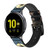 CA0492 Pirate Ship Moon Night Leather & Silicone Smart Watch Band Strap For Samsung Galaxy Watch, Gear, Active