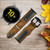 CA0626 Violin Leather & Silicone Smart Watch Band Strap For Samsung Galaxy Watch, Gear, Active