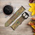 CA0022 Van Gogh Vase Fifteen Sunflowers Leather & Silicone Smart Watch Band Strap For Garmin Smartwatch