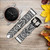 CA0191 Maori Tattoo Leather & Silicone Smart Watch Band Strap For Garmin Smartwatch