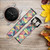CA0292 Variation Pattern Leather & Silicone Smart Watch Band Strap For Garmin Smartwatch