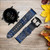 CA0041 Board Circuit Leather & Silicone Smart Watch Band Strap For Fossil Smartwatch