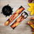 CA0057 Music Note Burn Leather & Silicone Smart Watch Band Strap For Fossil Smartwatch