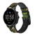 CA0167 Trex Raptor Dinosaur Leather & Silicone Smart Watch Band Strap For Fossil Smartwatch