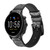 CA0476 Army White Digital Camo Leather & Silicone Smart Watch Band Strap For Fossil Smartwatch
