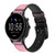 CA0636 Bicycle Sunset Leather & Silicone Smart Watch Band Strap For Fossil Smartwatch