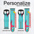 CA0728 Aqua Wood Starfish Shell Leather & Silicone Smart Watch Band Strap For Fossil Smartwatch