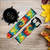 CA0755 Tie Dye Leather & Silicone Smart Watch Band Strap For Fossil Smartwatch