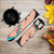 CA0764 Pop Art Leather & Silicone Smart Watch Band Strap For Fossil Smartwatch