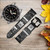 CA0732 Bug Circuit Board Graphic Leather & Silicone Smart Watch Band Strap For Wristwatch Smartwatch