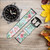 CA0788 Vintage Rose Polka Dot Leather & Silicone Smart Watch Band Strap For Wristwatch Smartwatch