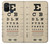 S2502 Eye Exam Chart Decorative Decoupage Poster Case For OnePlus Nord N10 5G
