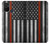 S3472 Firefighter Thin Red Line Flag Case For OnePlus Nord N10 5G