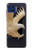 S1383 Paper Sculpture Eagle Case For Motorola One 5G