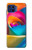 S1671 Rainbow Colorful Rose Case For Motorola One 5G