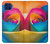 S1671 Rainbow Colorful Rose Case For Motorola One 5G