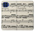 S3082 Music Sheet Case For Motorola One 5G