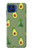 S3285 Avocado Fruit Pattern Case For Motorola One 5G