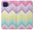 S3514 Rainbow Zigzag Case For Motorola One 5G