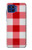 S3535 Red Gingham Case For Motorola One 5G