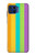 S3678 Colorful Rainbow Vertical Case For Motorola One 5G