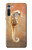 S2674 Seahorse Skeleton Fossil Case For Motorola Moto G8