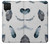S3085 Feather Paint Pattern Case For Samsung Galaxy A42 5G