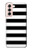 S1596 Black and White Striped Case For Samsung Galaxy S21 5G