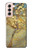 S1978 Van Gogh Letter Pear Tree Blossom Case For Samsung Galaxy S21 5G