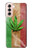 S2109 Marijuana Rasta Flag Case For Samsung Galaxy S21 5G