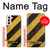 S2231 Yellow and Black Line Hazard Striped Case For Samsung Galaxy S21 5G