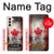 S2490 Canada Maple Leaf Flag Texture Case For Samsung Galaxy S21 5G