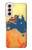 S2494 Australia Flag Map Rock Texture Case For Samsung Galaxy S21 5G