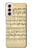 S2504 Vintage Music Sheet Case For Samsung Galaxy S21 5G