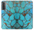 S2685 Aqua Turquoise Gemstone Graphic Printed Case For Samsung Galaxy S21 5G