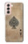S2928 Vintage Spades Ace Card Case For Samsung Galaxy S21 5G