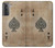 S2928 Vintage Spades Ace Card Case For Samsung Galaxy S21 5G
